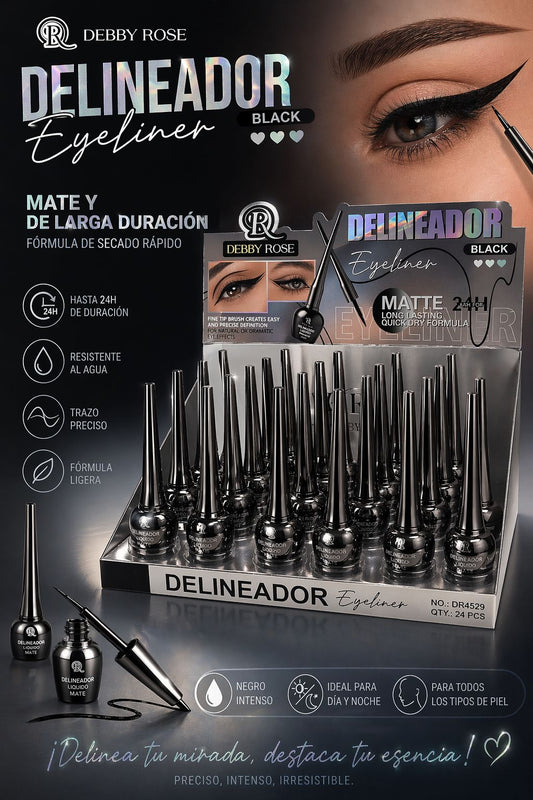 Delineador Matte Debby Rose