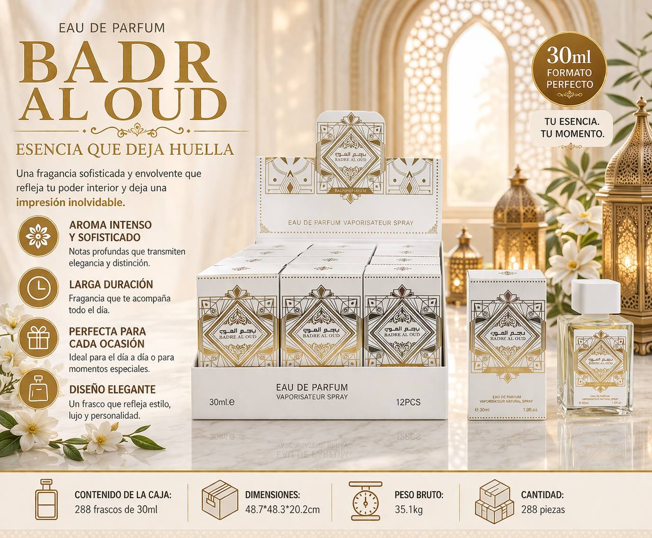 Bad Al Oud Honor and Glory perfume 30ML