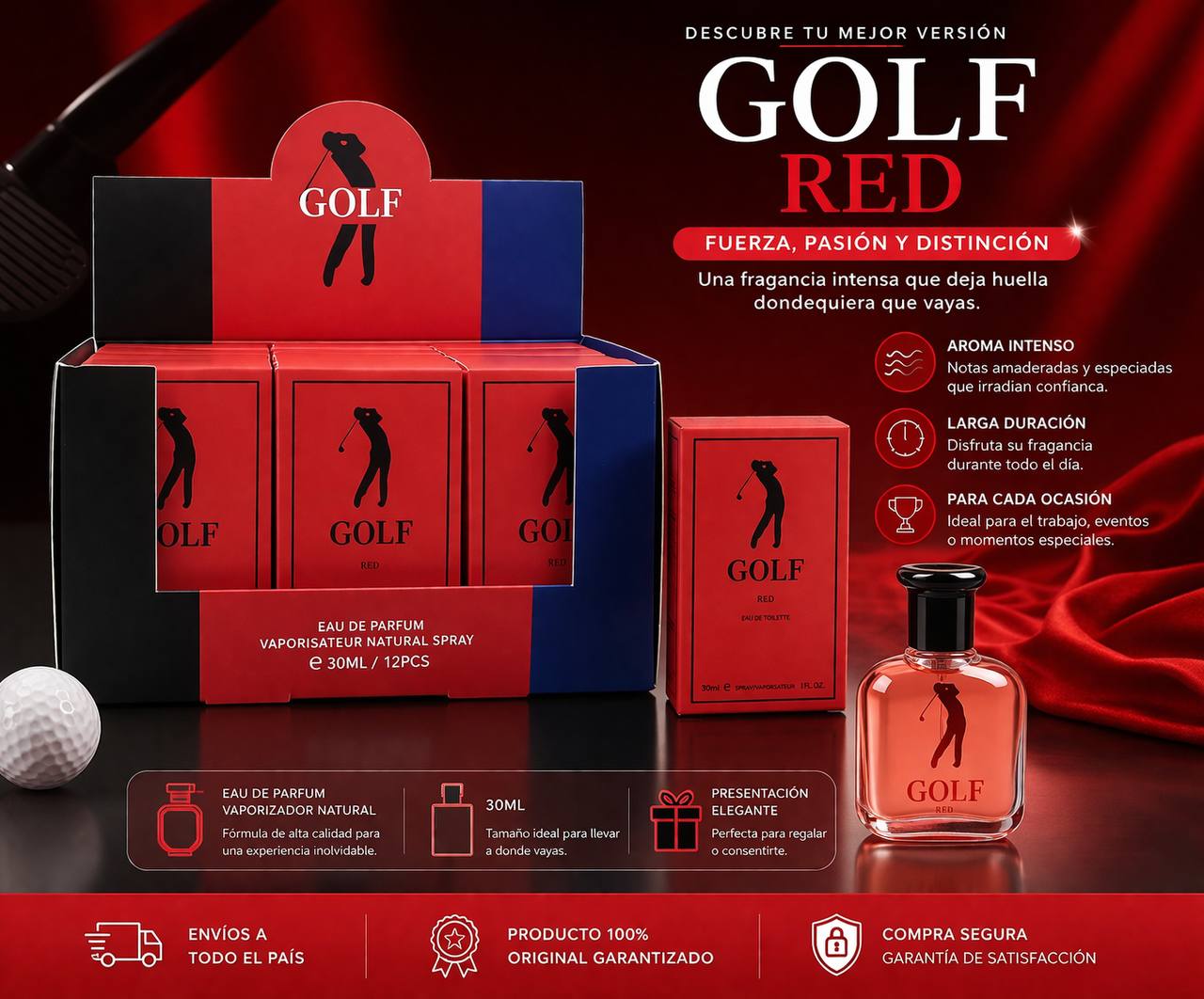 Golf Red perfume 30ML