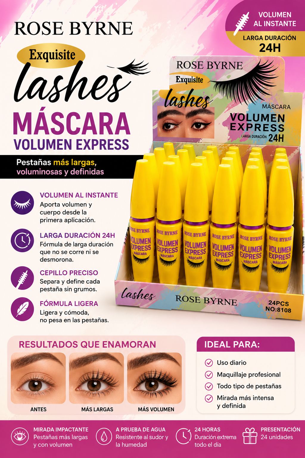 Lashes máscara