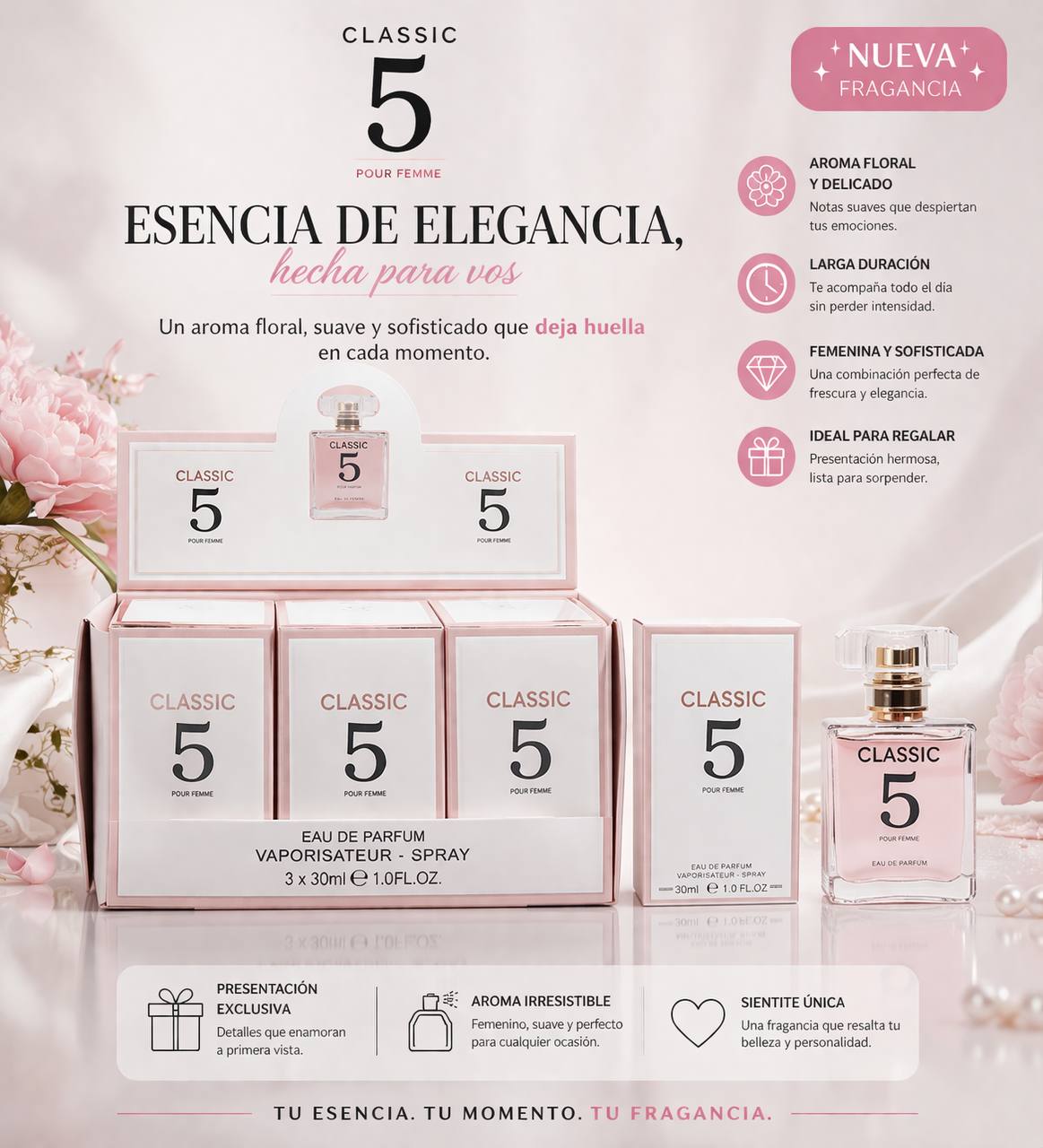 Classic 5 perfume 30ML
