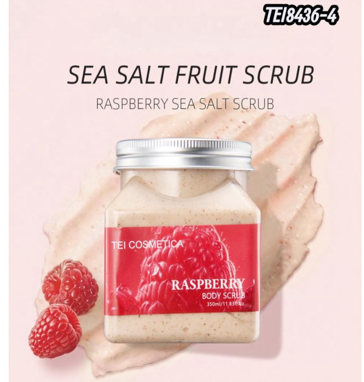 Tei Exfoliante para cuerpo / Raspberry Sea Salt