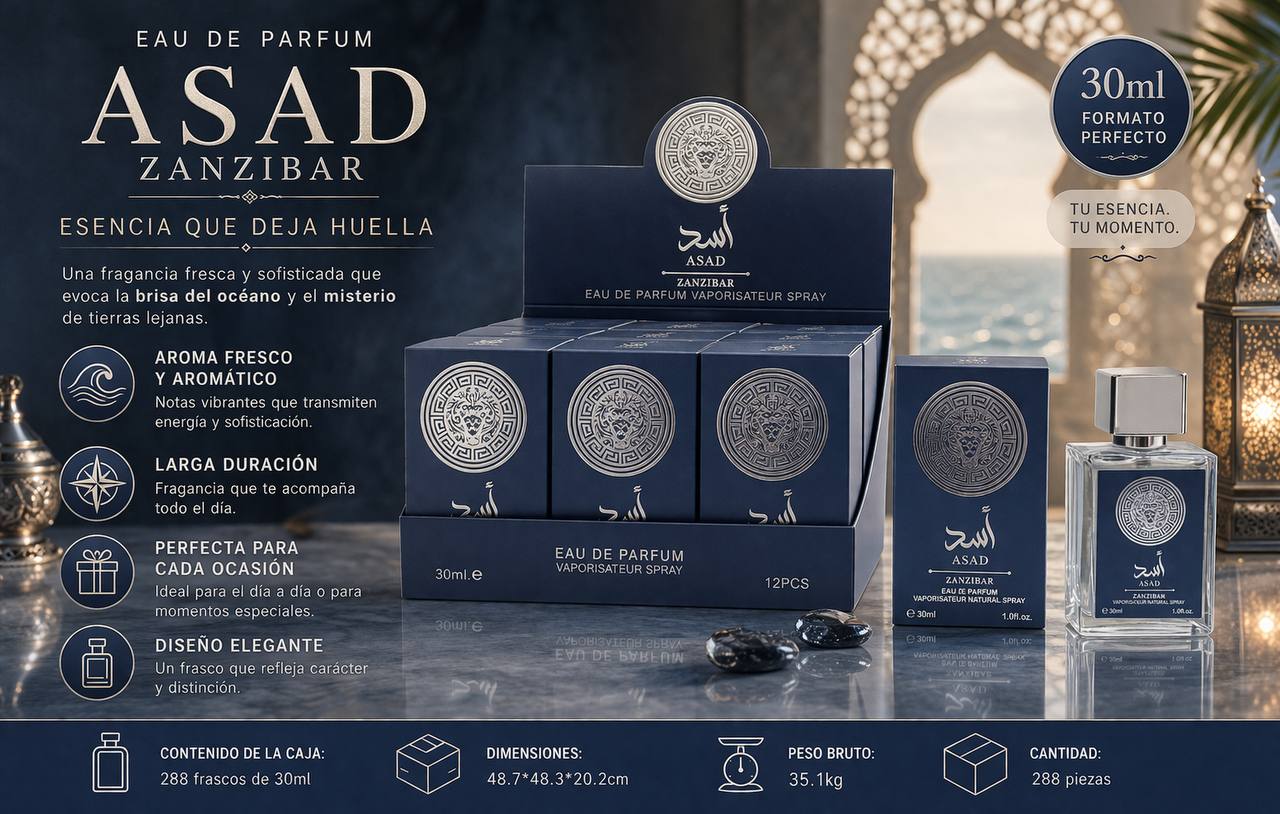 Asad Zanzibar perfume 30ML