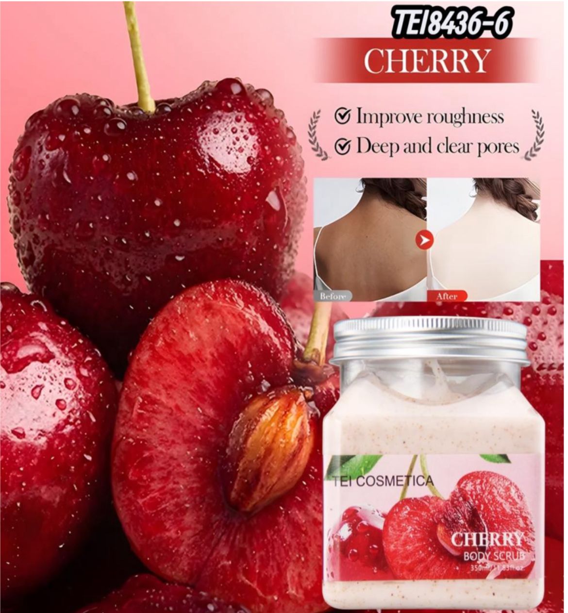 Tei Exfoliante para cuerpo / Cherry