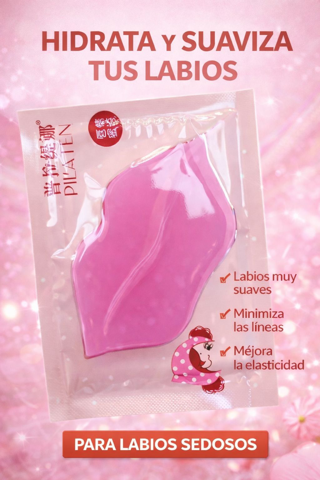 Pilaten mascarillas para labios