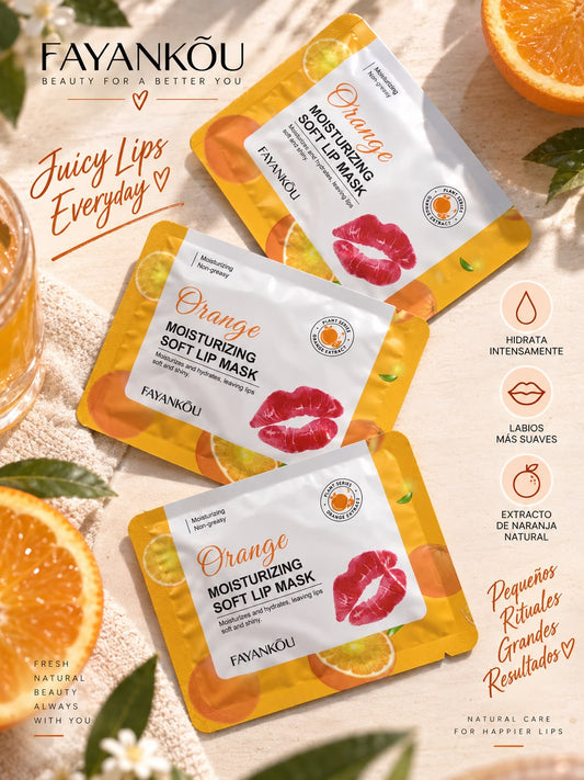 FAYANKOU MASCARILLA PARA LABIO NARANJA