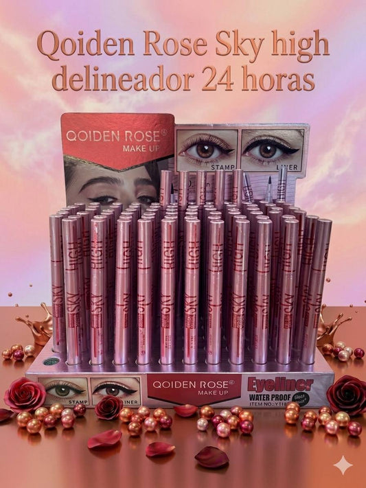Delineador 24 horas Qoiden Rose Sky High