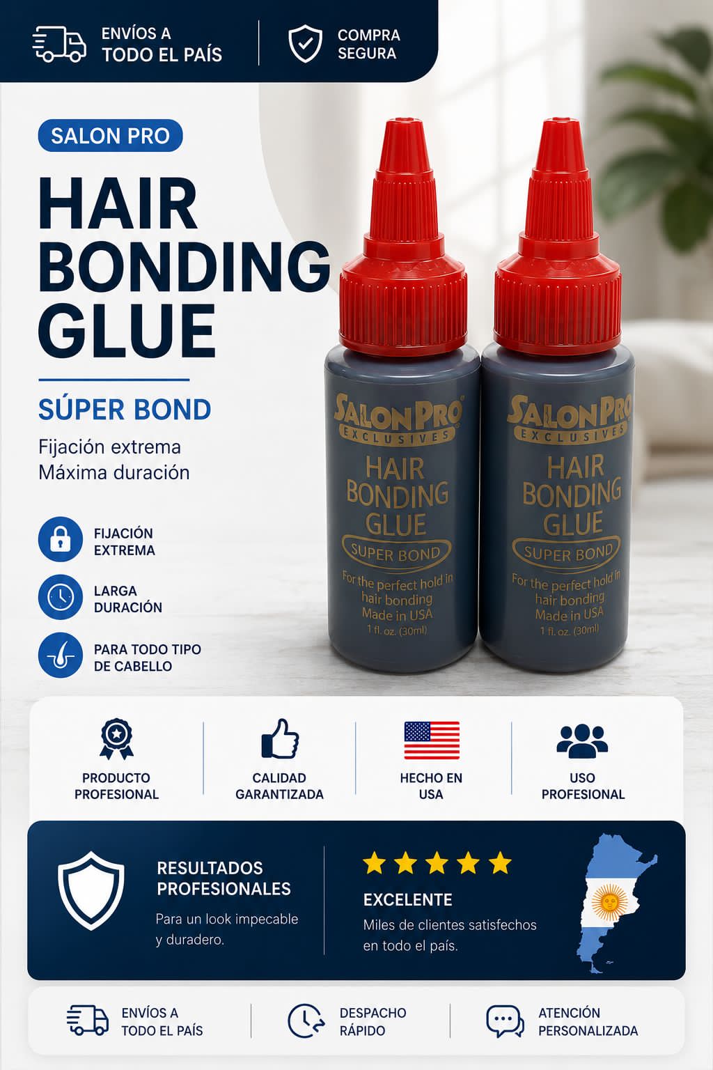 Salon pro pegamento de pestañas