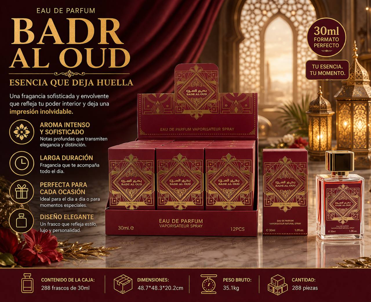 Badr Al Oud Sublime perfume 30ML